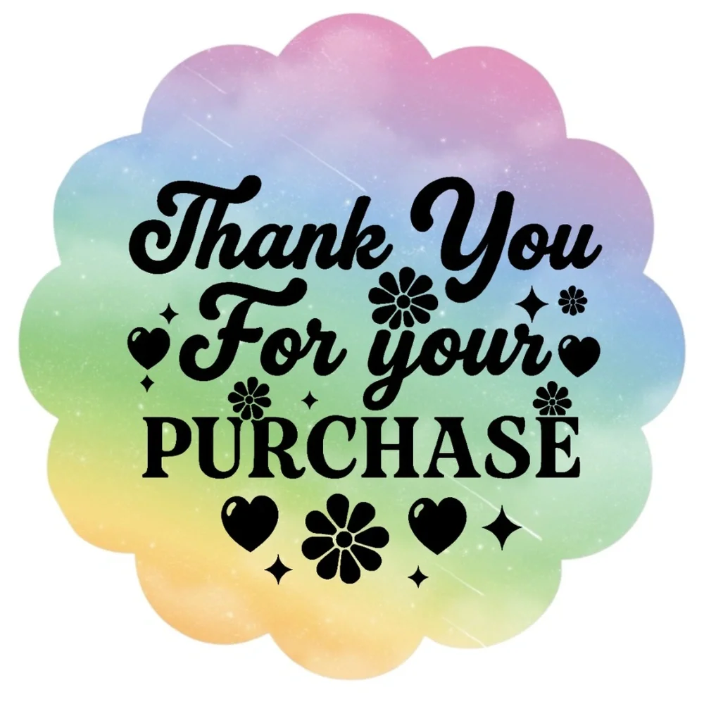 Thank You for Your Purchase Stickers – 2